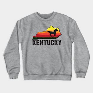 Kentucky Horse Sunset Crewneck Sweatshirt